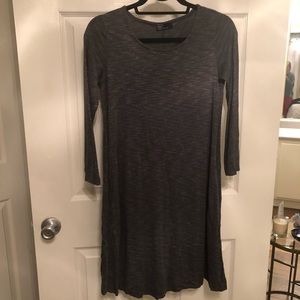 Gray Cotton Gap Dress